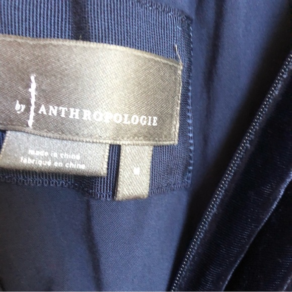 NWT Anthropology Velvet Halter Maxi Dress - Picture 8 of 10